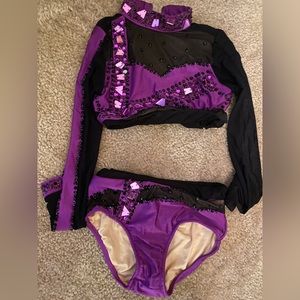 Glamour brand purple jazz costume, used once for recital